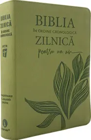 Biblia zilnica in ordine cronologica pentru un an (verde)